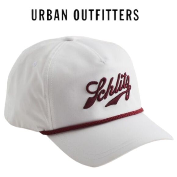 NEW Schlitz UO Urban Outfitters Rope Baseball Cap Hat - Picture 1 of 5